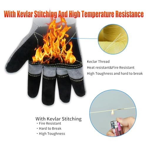 Long Welding Gloves 23.6 Inches 932℉