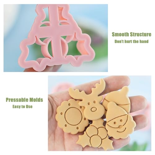 8Pcs Christmas Cookie Cutters (8 Count)
