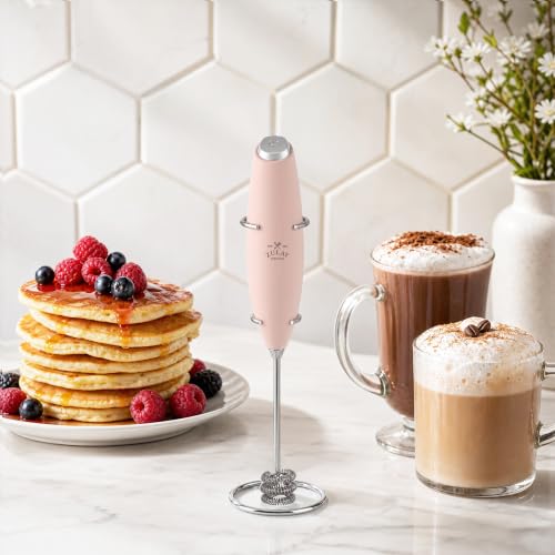 Powerful Milk Frother Wand With Duracell Batteries