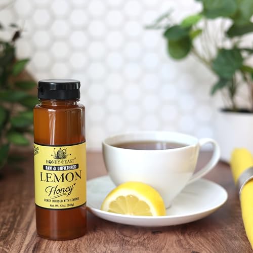Organic Lemon Honey 12oz (12 Fl Oz)