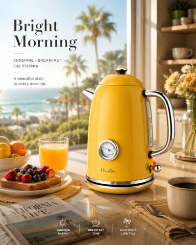 61 oz Electric Kettle with Thermometer