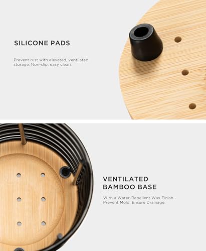 Coffee Pod Holder & Coffee Stirrers Holder Set