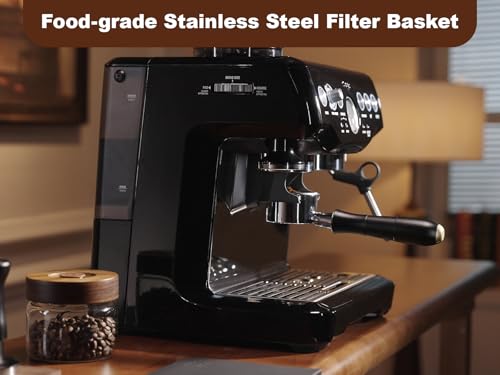 54mm Bottomless Portafilter with Anodized Aluminum Handle