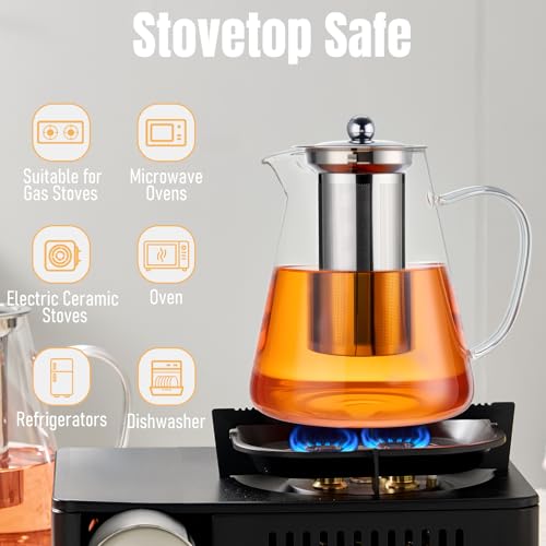 Teapot with Infuser (44 Fl Oz)