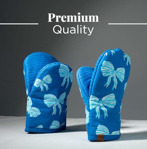 Oven Mitts Blue (2 Count)