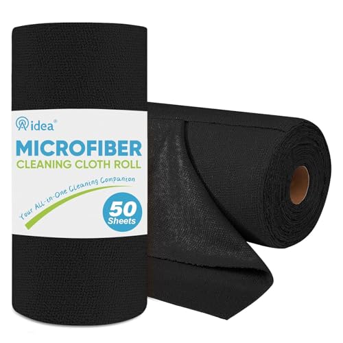 Microfiber Cleaning Cloth Roll (50 Count)