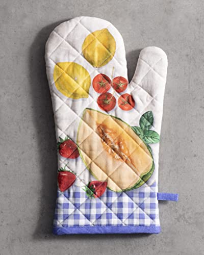 100% Cotton Oven Mitt & Pot Holder Set (2 Count)
