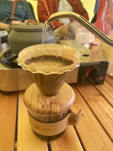 glass pour over coffee maker set