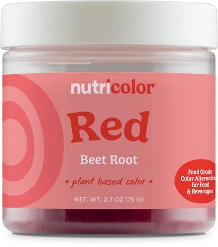 Red Plant Based Food Coloring From Beet Root Powder (2.7 Ounce)