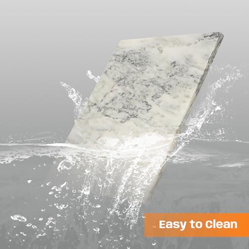 Marble Cheese and Pastry Board 16x20 Inch White Marble Board Large ﻿