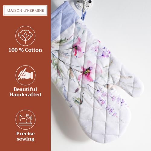 Maison d'Hermine Oven Gloves 100% Cotton Oven Mitt