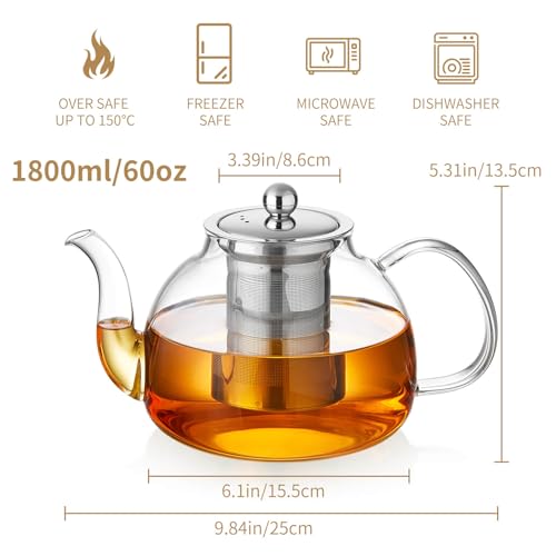 Glass Teapot with Infuser