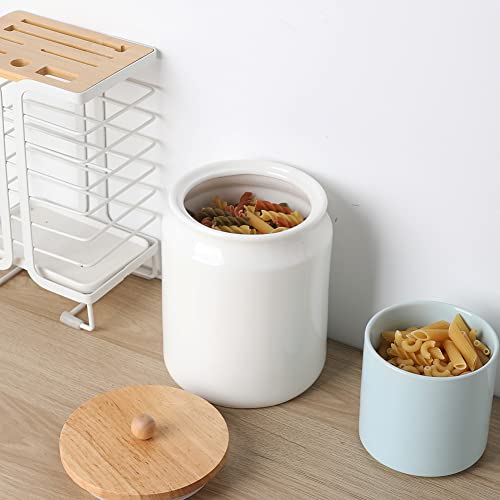 Sweejar 28 Fl oz Ceramic Kitchen Canisters (28 Ounce)