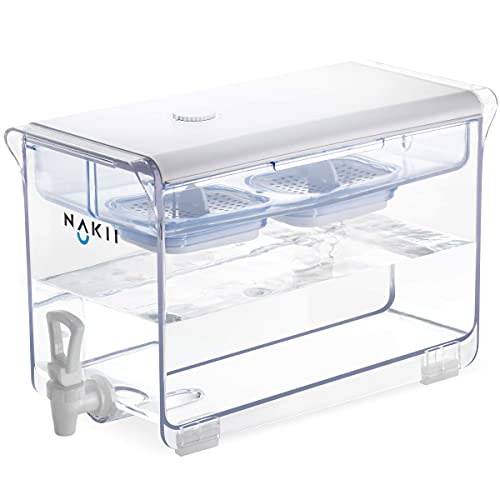 Water Filter Dispenser with 2 Filters