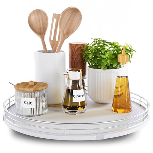 13" Lazy Susan Turntable Organizer for Table Top