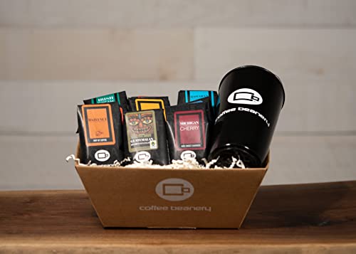 Specialty Coffee Gift Basket with Mug (14 Ounce)