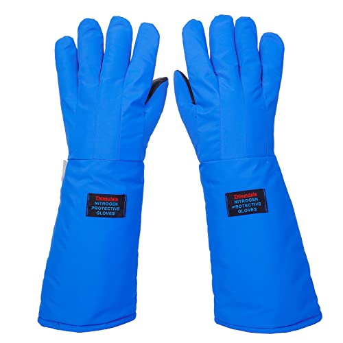 Cryogenic Gloves Low Temperature LN2 Liquid Nitrogen Protective Gloves Cold Storage Safety Frozen Gloves