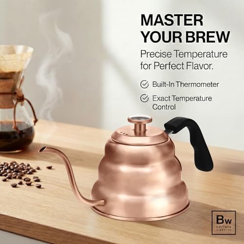 Gooseneck Kettle with Built