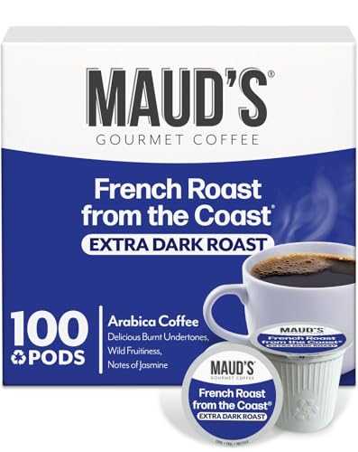 French Dark Roast Coffee Pods 100ct (100 Count)