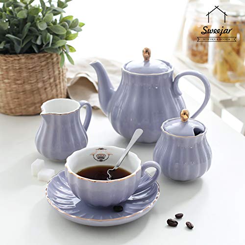 Sweejar 28FLOZ Royal Teapot with Infuser