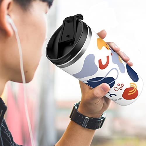 Insulated Coffee Mug with Ceramic Coating
