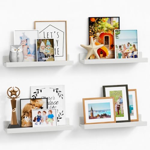 16 Inch Picture Ledge Shelf (4 Count)