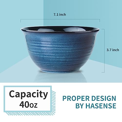 Ceramic Soup Bowls Set of 4
