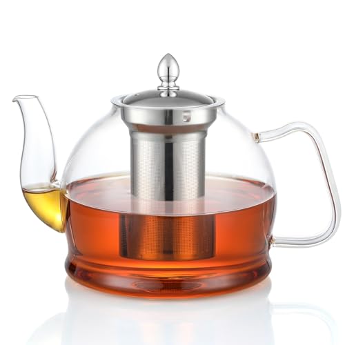 1500ml Glass Teapot with Removable Infuser