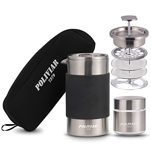 POLIVIAR French Press Coffee Maker