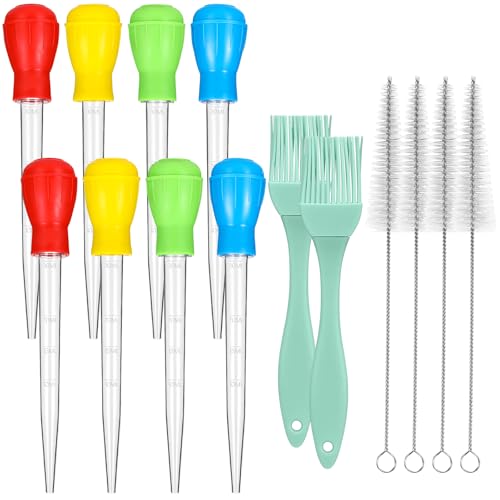 14 Pcs Large Turkey Baster Set for Cooking (14 Count)