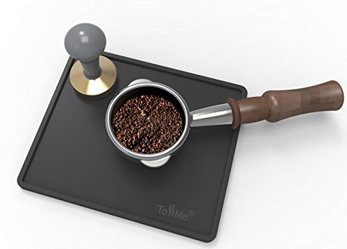 Espresso Tamping Mat I 6X7 Inch Food Safe Silicone Coffee Tamper Mat I Portafilter Mat For Baristas I Coffee Tamp Mat I Waterproof