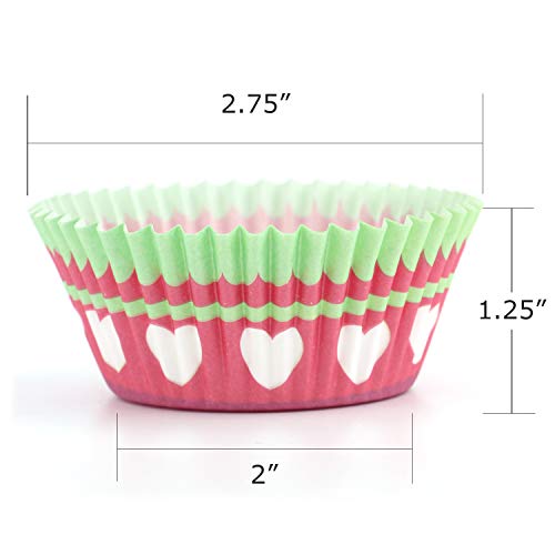 1000 Pack Paper Baking Cups Cupcake Liners Muffin Liner (1000 Count)