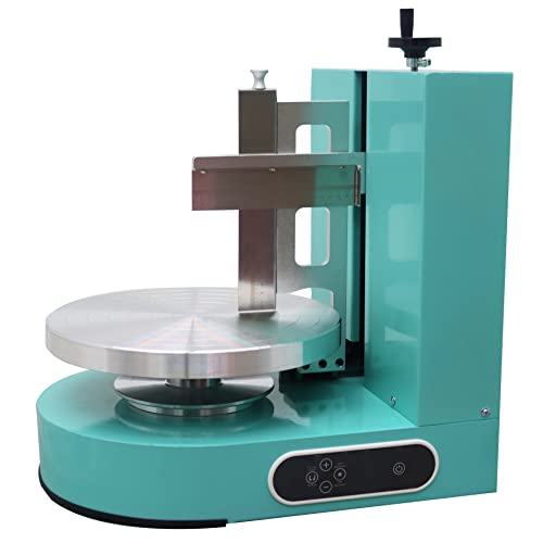 Cake Decorating Coating Machine Cream Spreading Automatic Frosting Turntable with Graduated Scraper 60