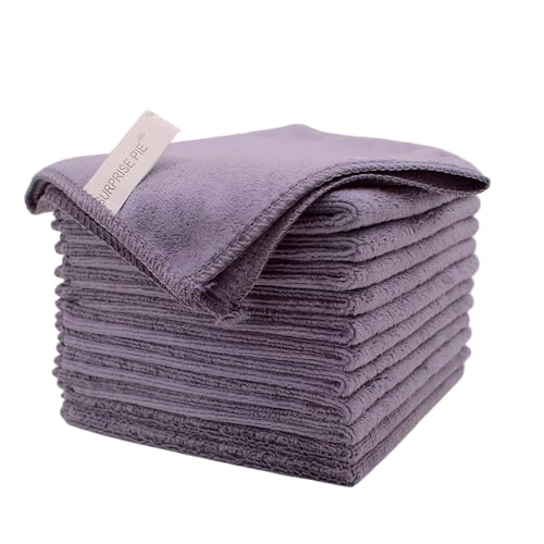 Premium 400 GSM Microfiber Cleaning Cloths (6 Count)