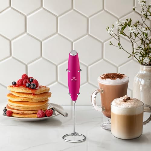 Powerful Milk Frother Wand With Duracell Batteries