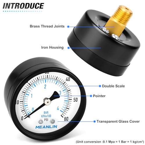 0 60Psi 2" DIAL FACE 1