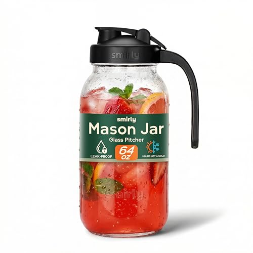 64 oz Mason Jar Pitcher