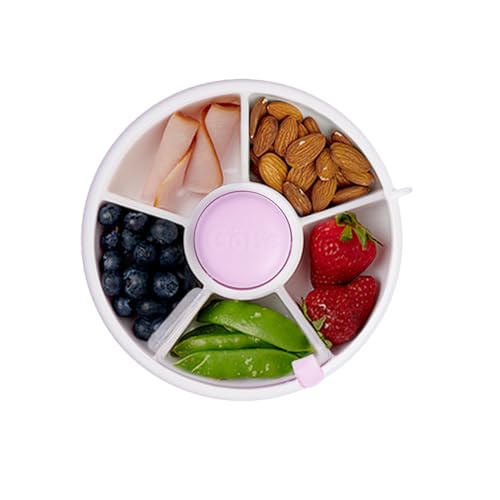 Kids Small Snack Spinner Flip Bundle with Hand Strap and Sticker Sheet