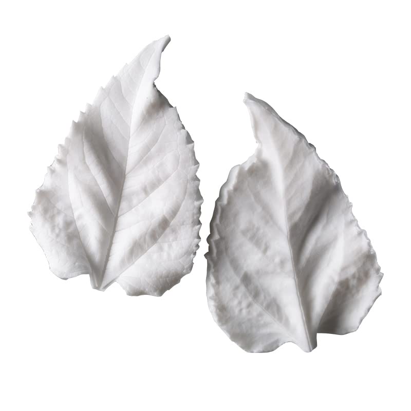 8Pcs Sugar Paste Leaf Veiners Fontant Mold Fondant Silicone Leaf Rose (8 Count)