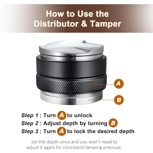 51mm Coffee Distributor & Tamper