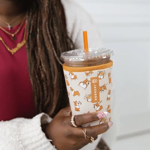 JavaSok Iced Coffee & Cold Soda Insulated Neoprene Cup Sleeve