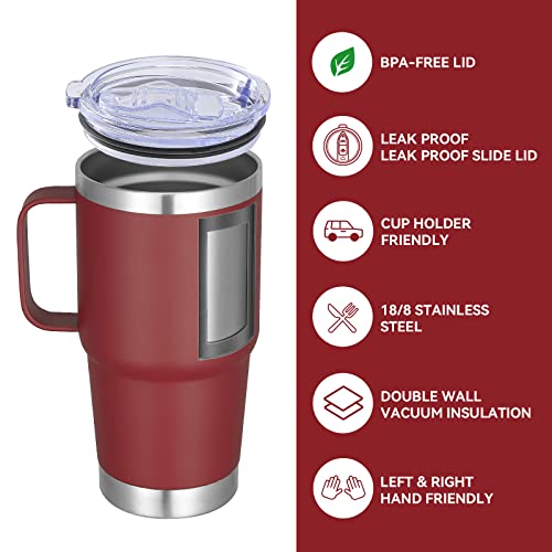 20 oz Insulated Travel Coffee Mugs Set of 12 (12 Count)