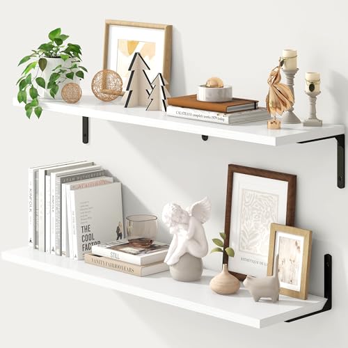 Deep Floating Shelves (2 Count)