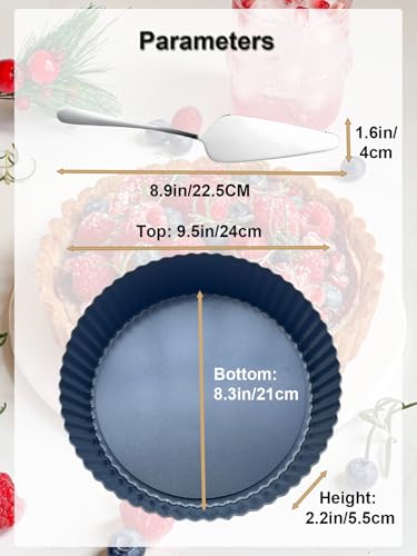 9.5*2.2 Inch Deep Tart Pan w