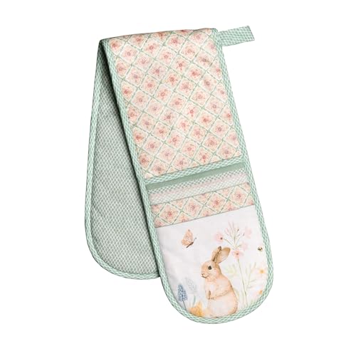 Double Oven Mitts 100% Cotton Double Oven Glove