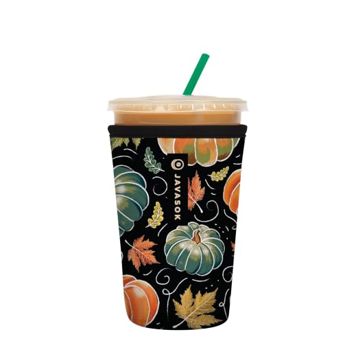 JavaSok Iced Coffee & Cold Soda Insulated Neoprene Cup Sleeve