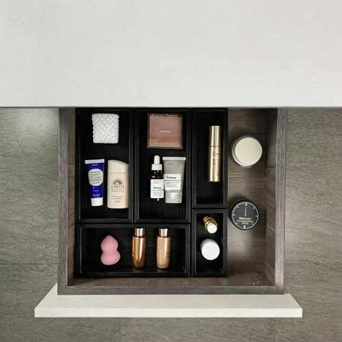 bamboo drawer organizer Set