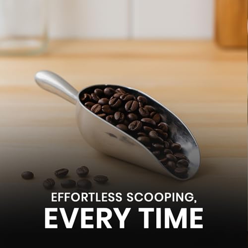 5 Oz Aluminum Scoop Coffee Bean Flour Sugar Ice Pet Food Scooper