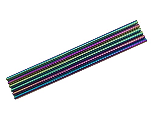 10 Pcs Stainless Steel Straws