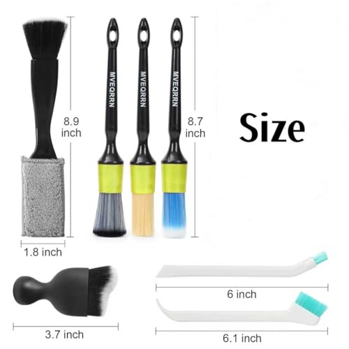 7PCS Car Detailing Brush Set (7 Count)